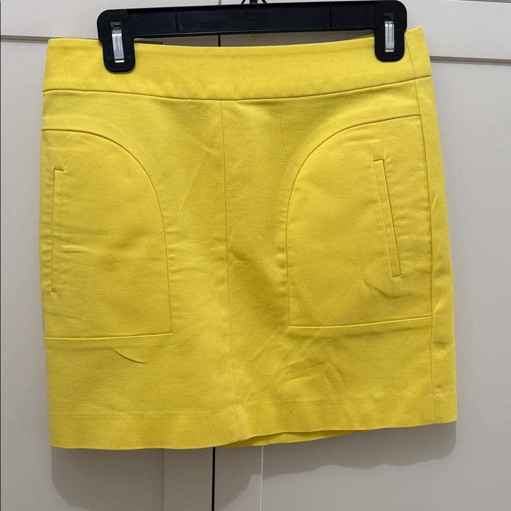 Yellow Mini Skirt